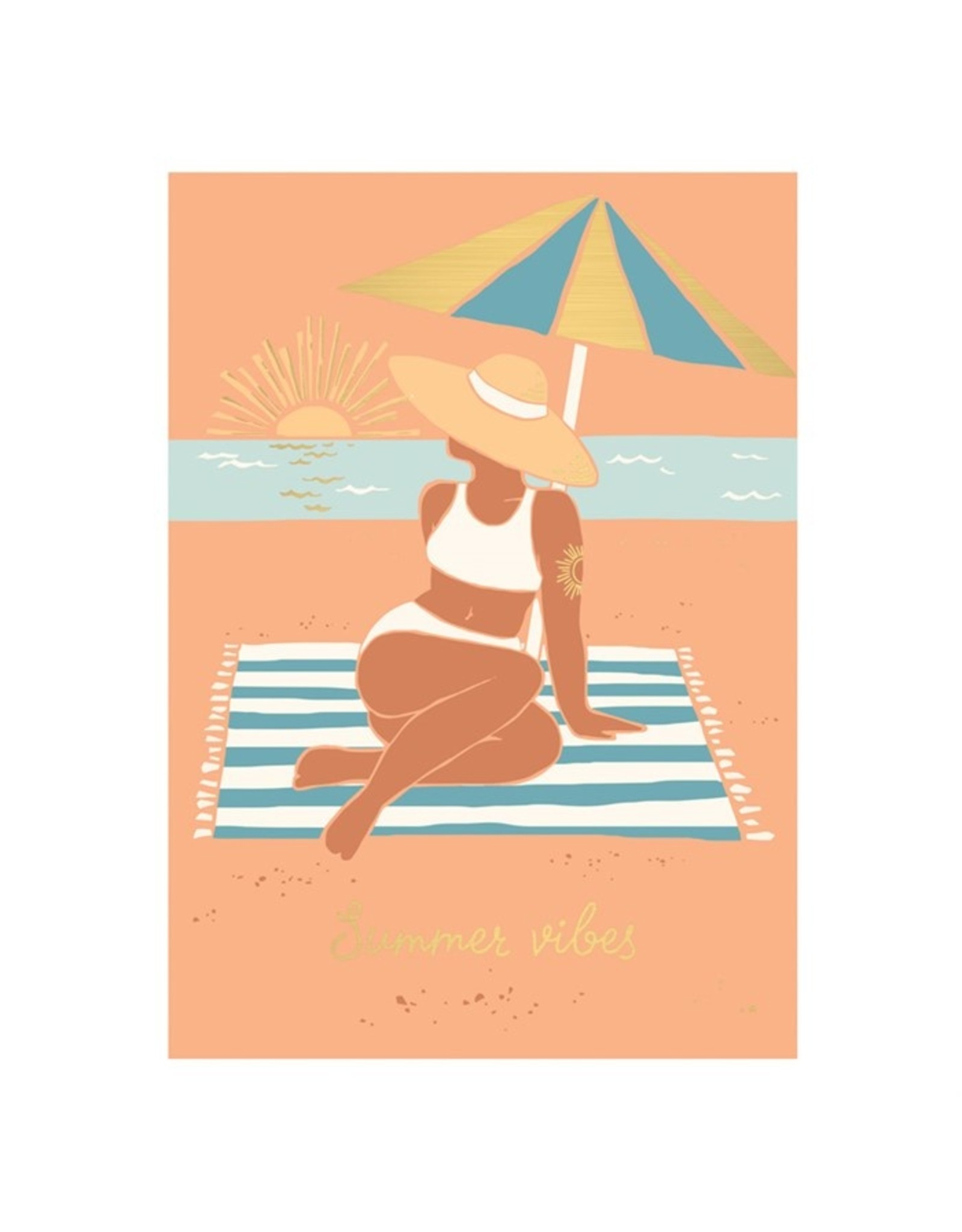 Kaartje 'summervibes'