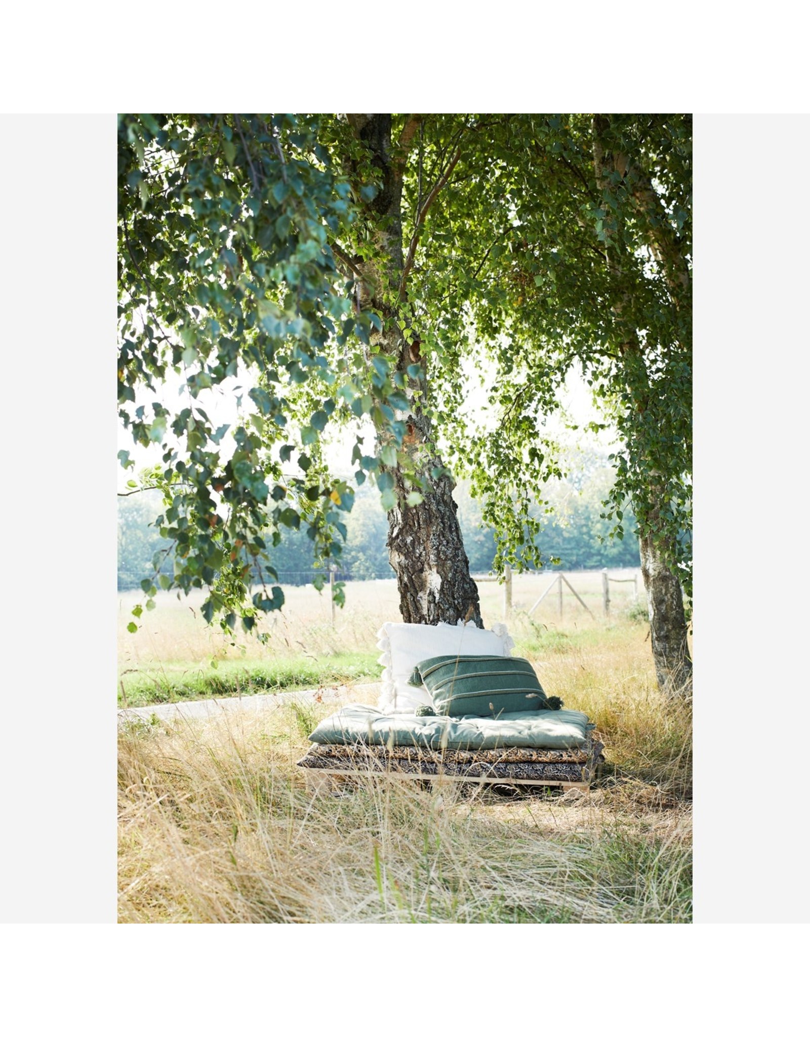 Matras groen 80x120cm (paletkussen)