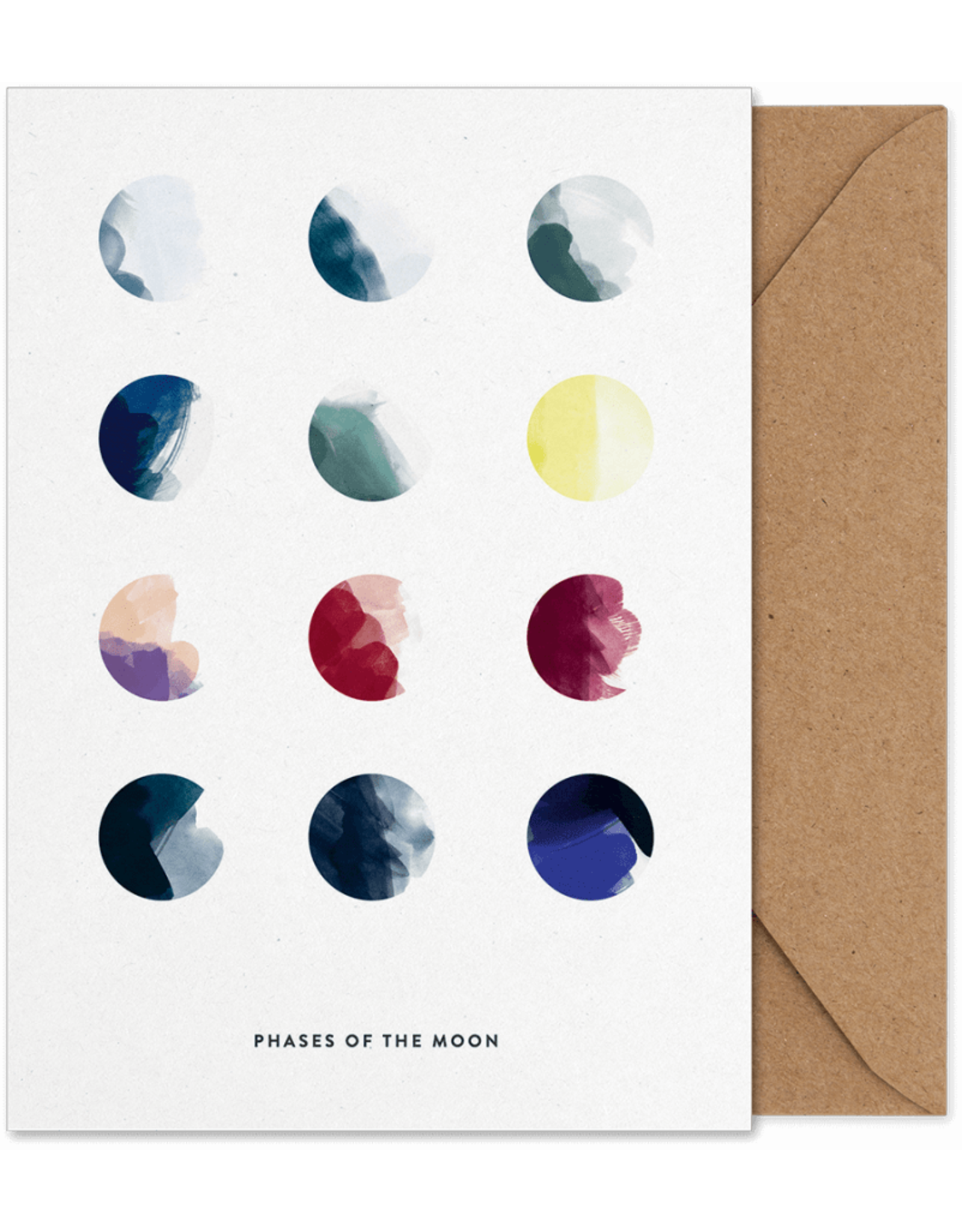 Art Card (A5) Moon Phases