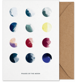 Art Card (A5) Moon Phases