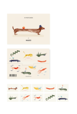 Set van 10 kaartjes