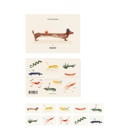 Set van 10 kaartjes