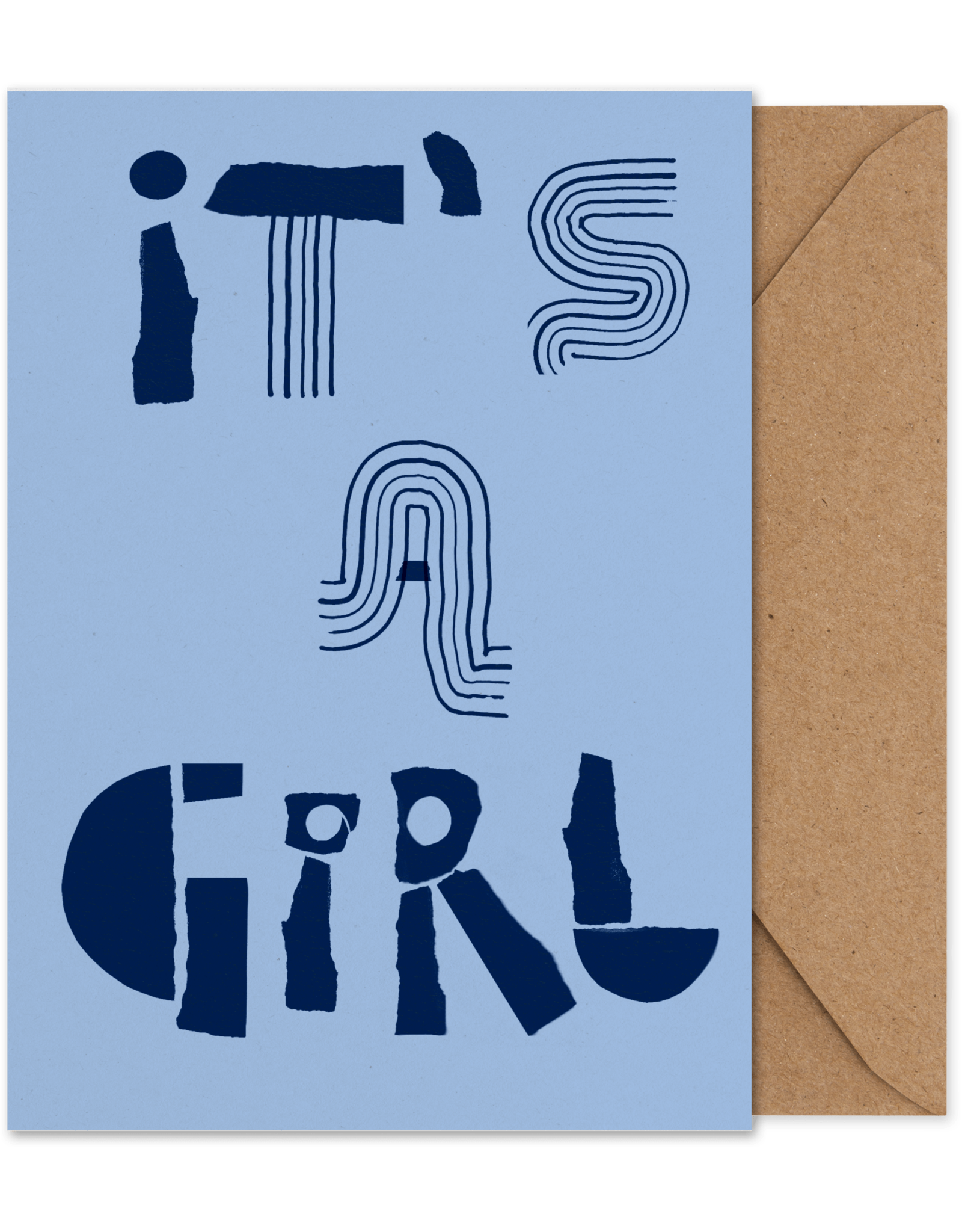 Art Card (A5) It's a girl