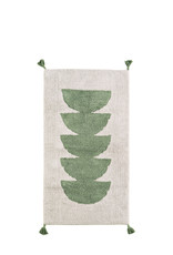 Mat (wit/groen) 70x140cm