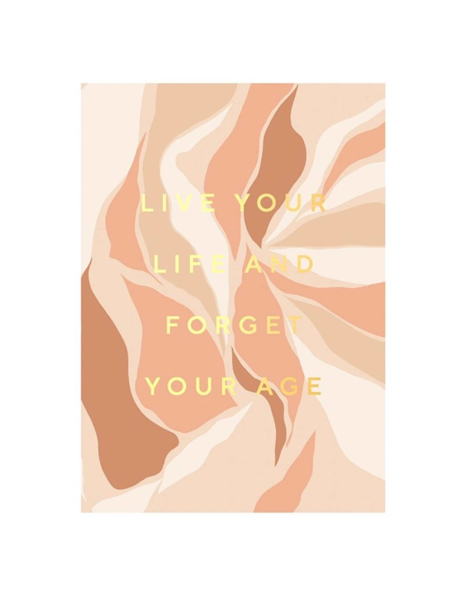 Kaartje 'forget your age'