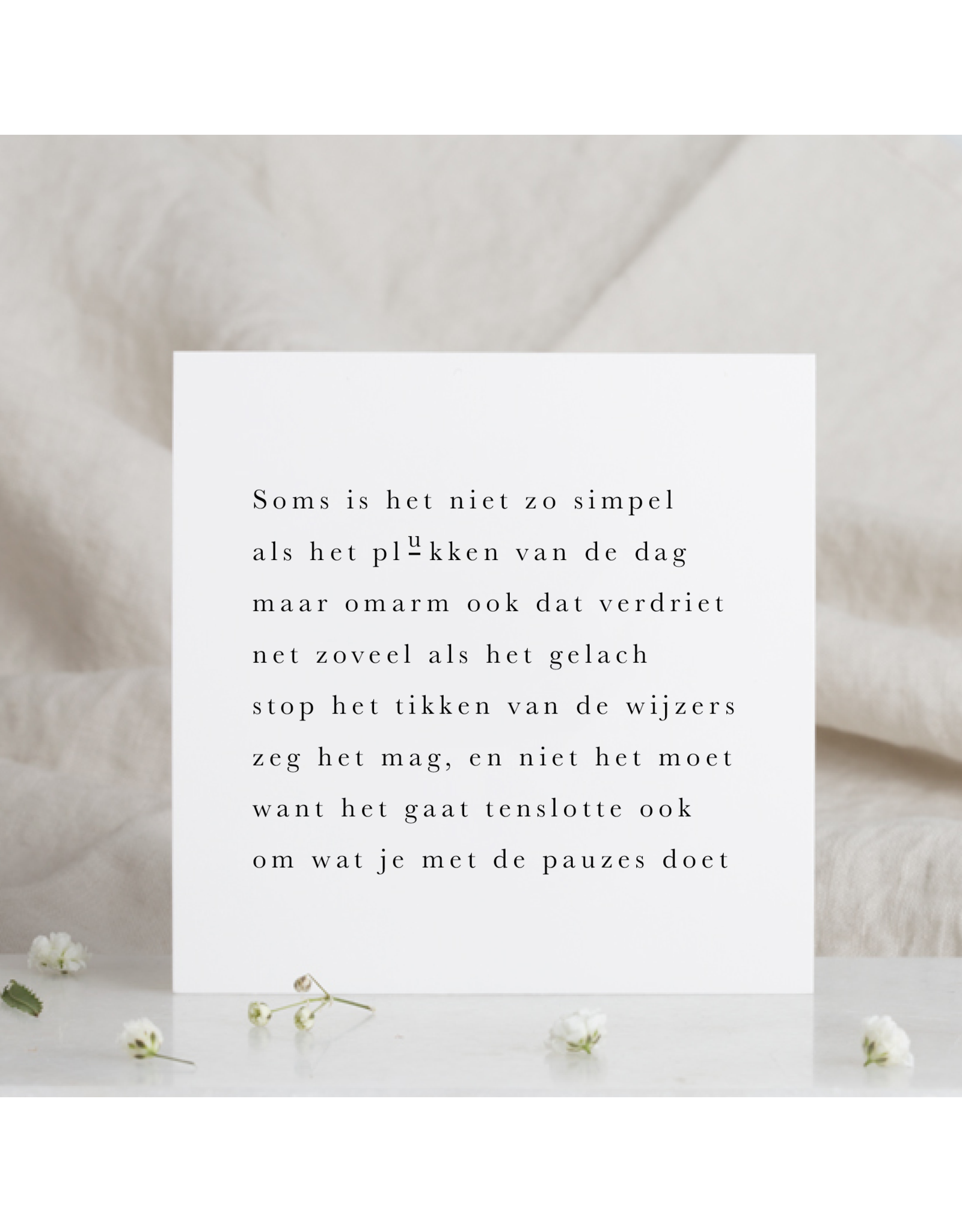 CMR Rijmpje 'plukken'