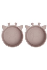 NU Diepe bordjes (2stuks) Giraf