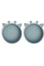 NU Diepe bordjes (2stuks) Giraf