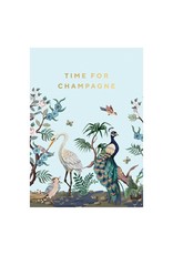 Kaartje 'time for champagne jungle'