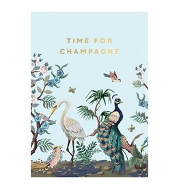 Kaartje 'time for champagne jungle'