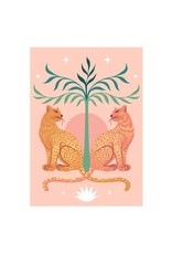 Kaartje 'leopard sisters'
