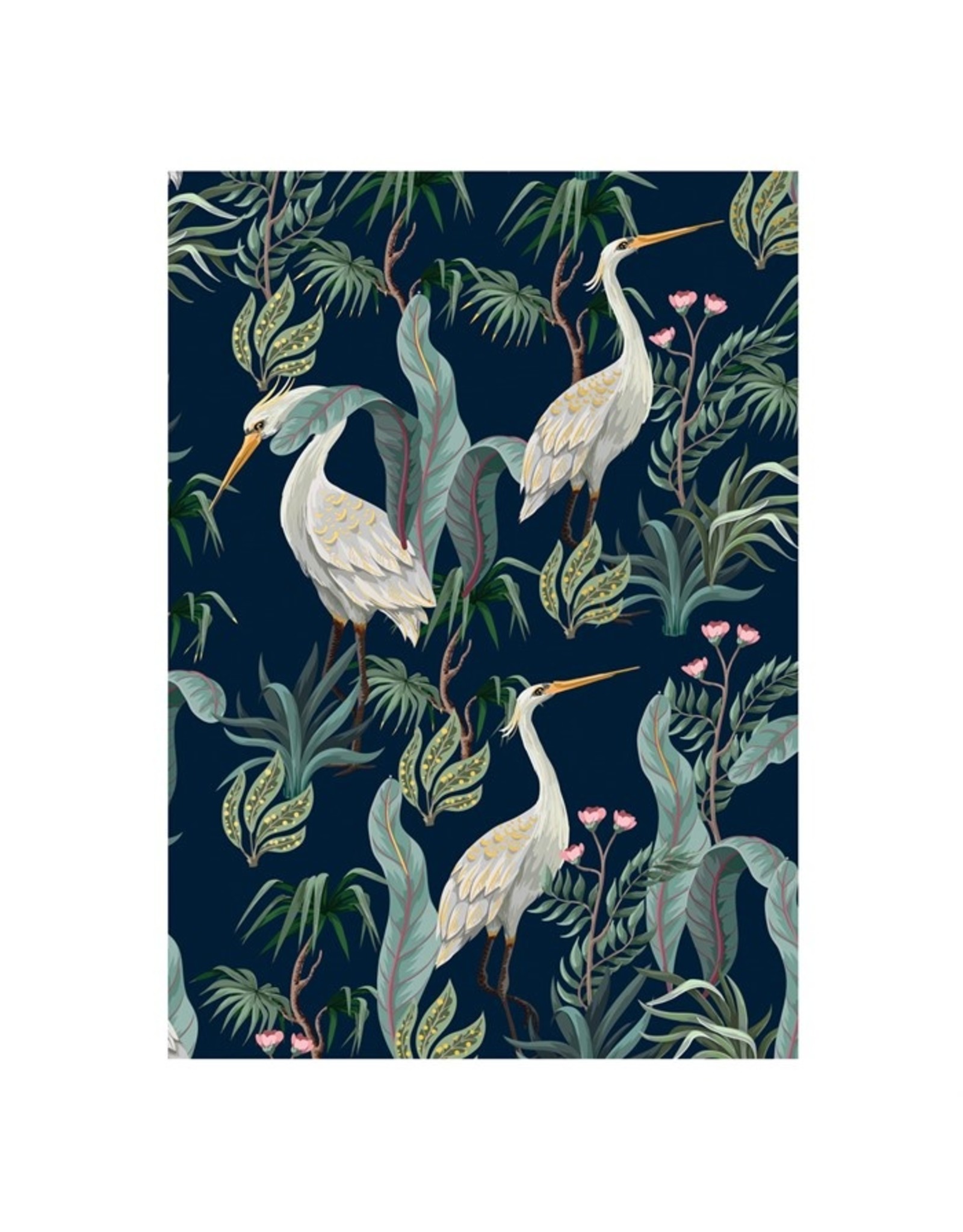 Kaartje 'white cranes'