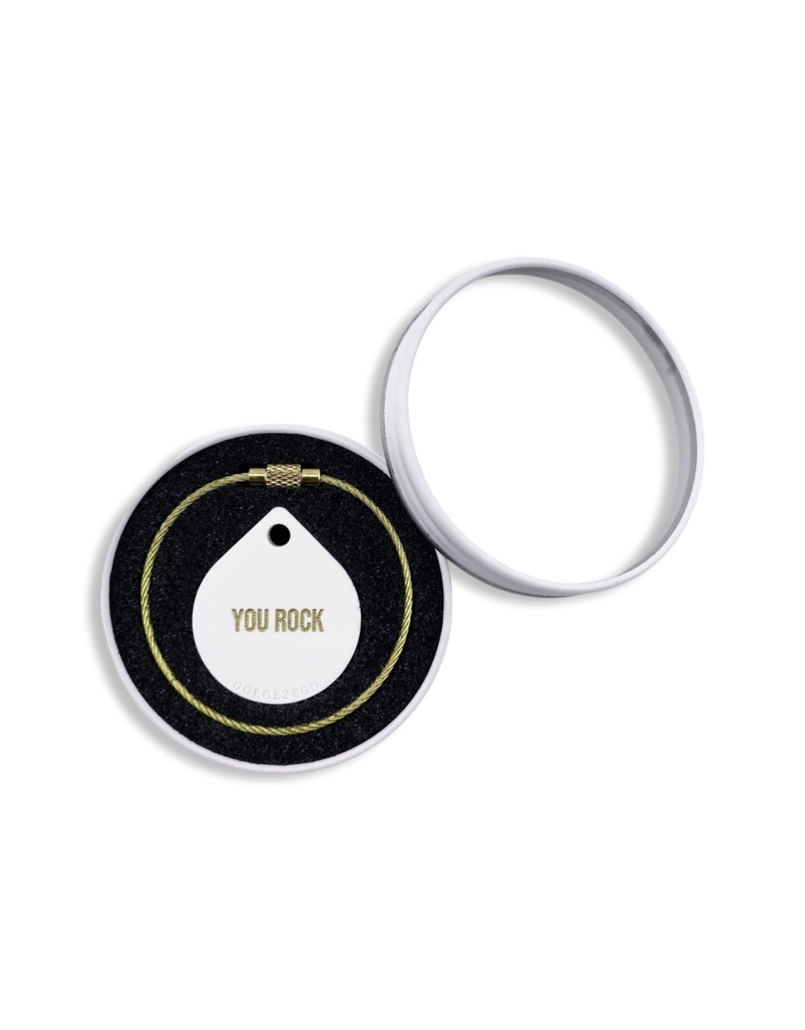 Sleutelhanger 'you rock'