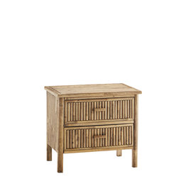 Bamboo cabinet (2 lades)