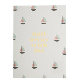 Kaartje 'sail away with me'