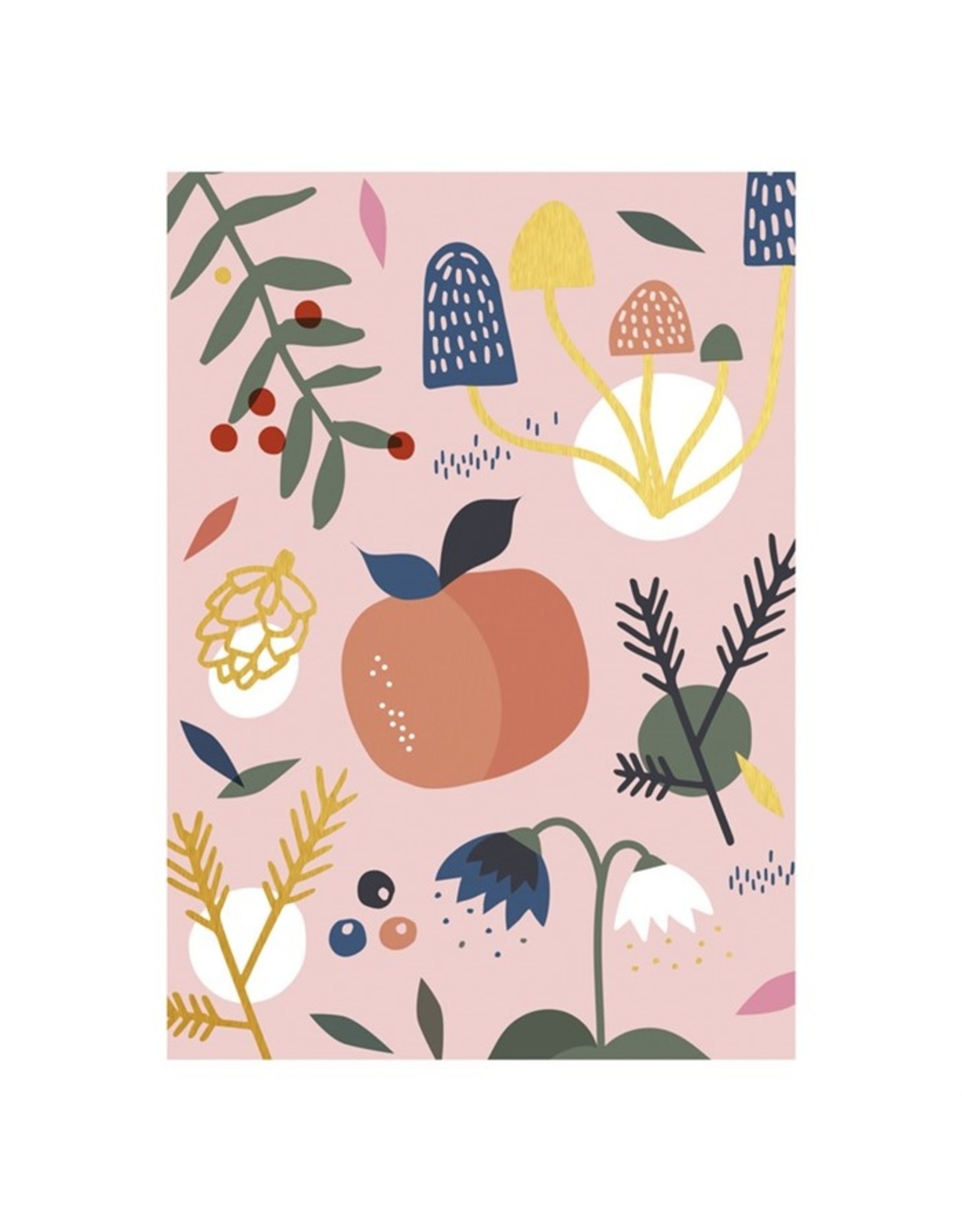 Kaartje 'autumn apples'