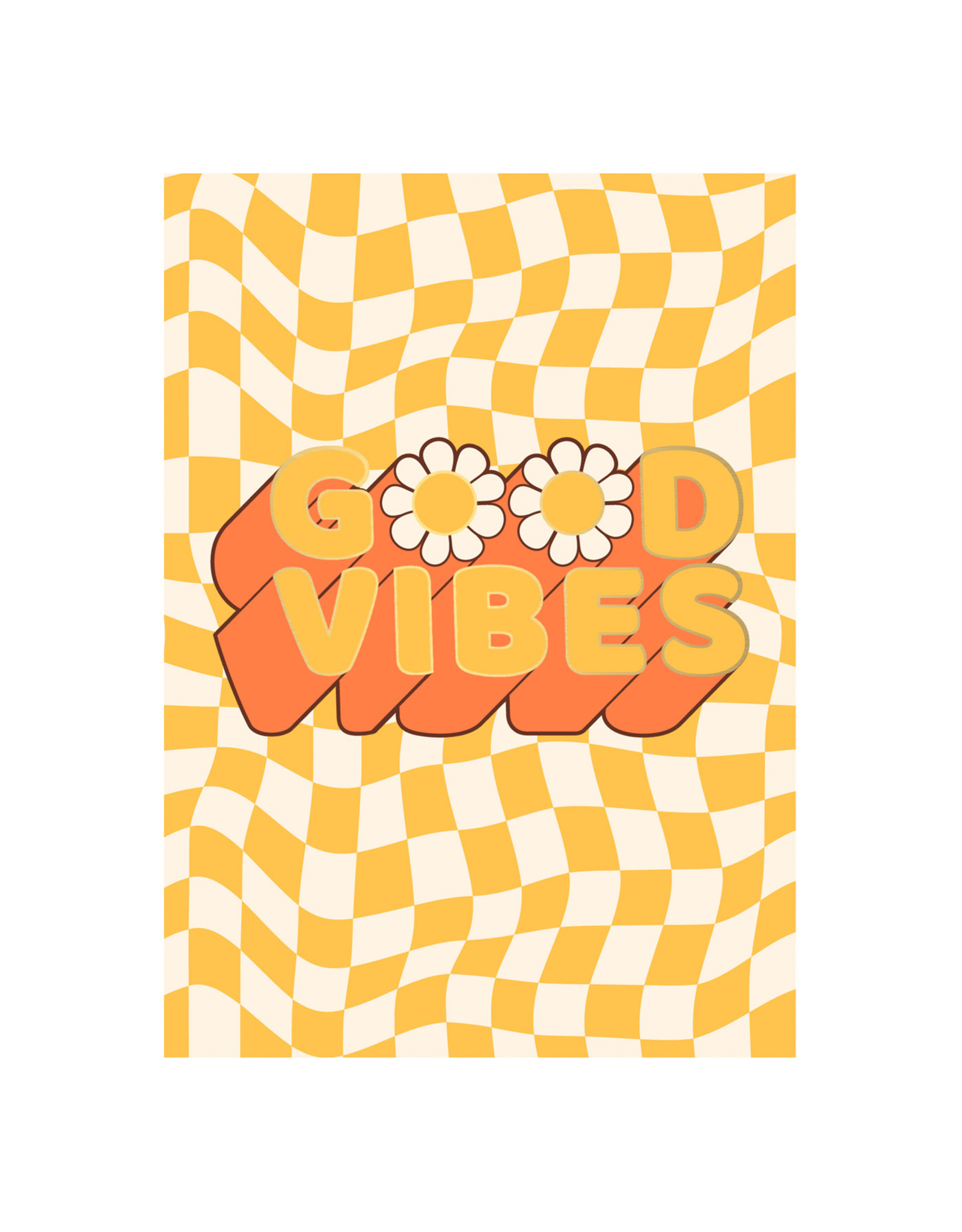 Kaartje 'good vibes'