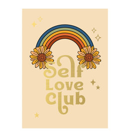Kaartje 'self love club'
