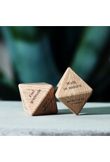 Mindfulness houten dobbelsteen 2 (CC2)