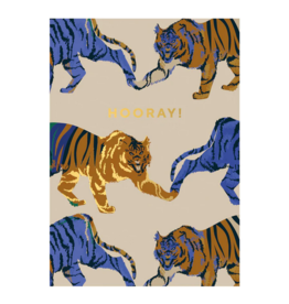 Kaartje 'hooray tigers'