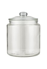 Opbergpot in glas met deksel