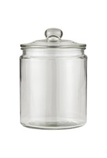 Opbergpot in glas met deksel