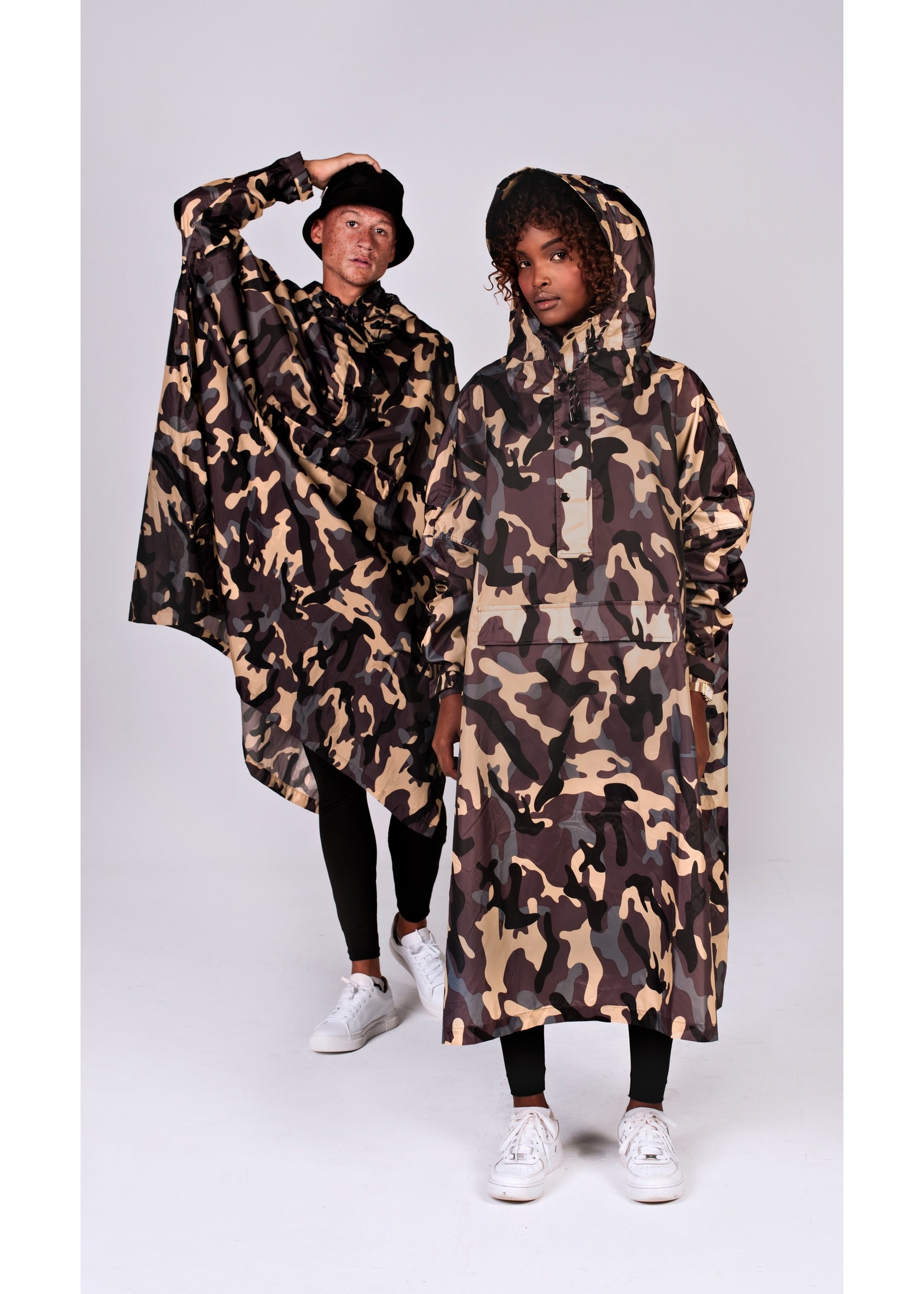 Rainkiss Camo - Rain Poncho