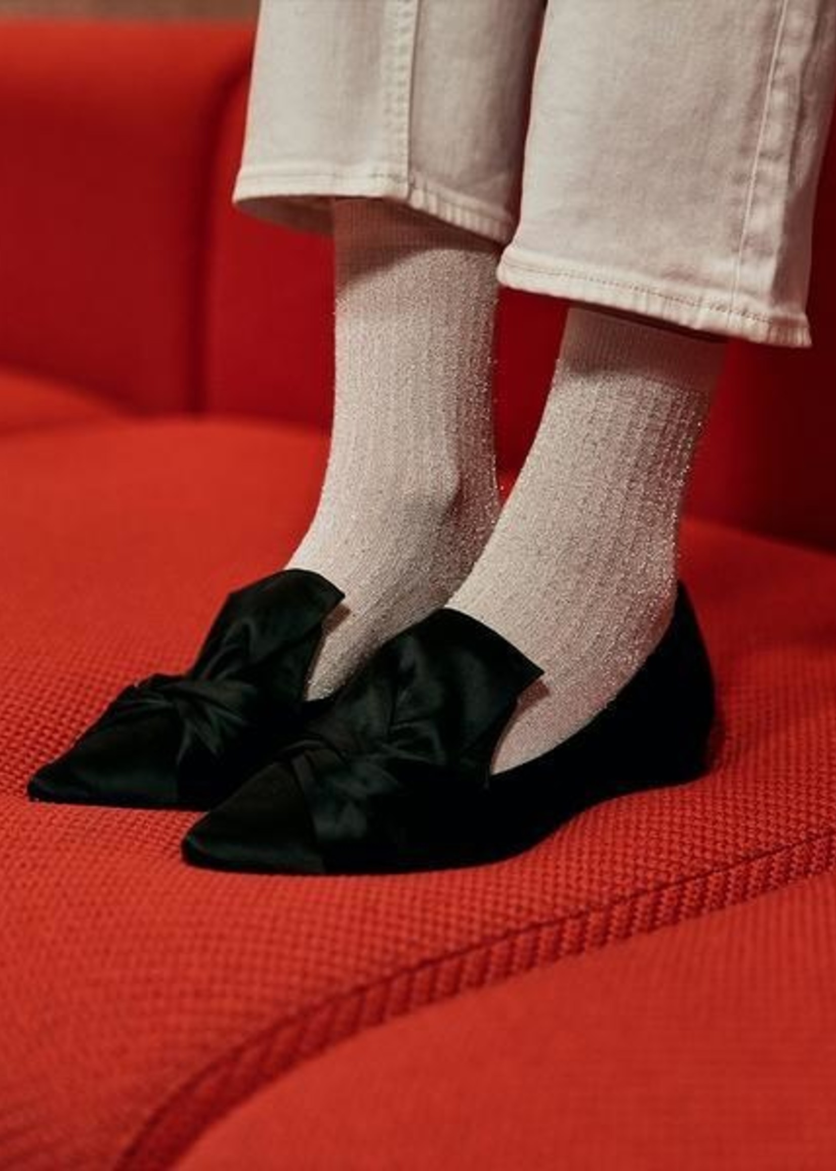 Swedish Stockings Stella Shimmery Socks