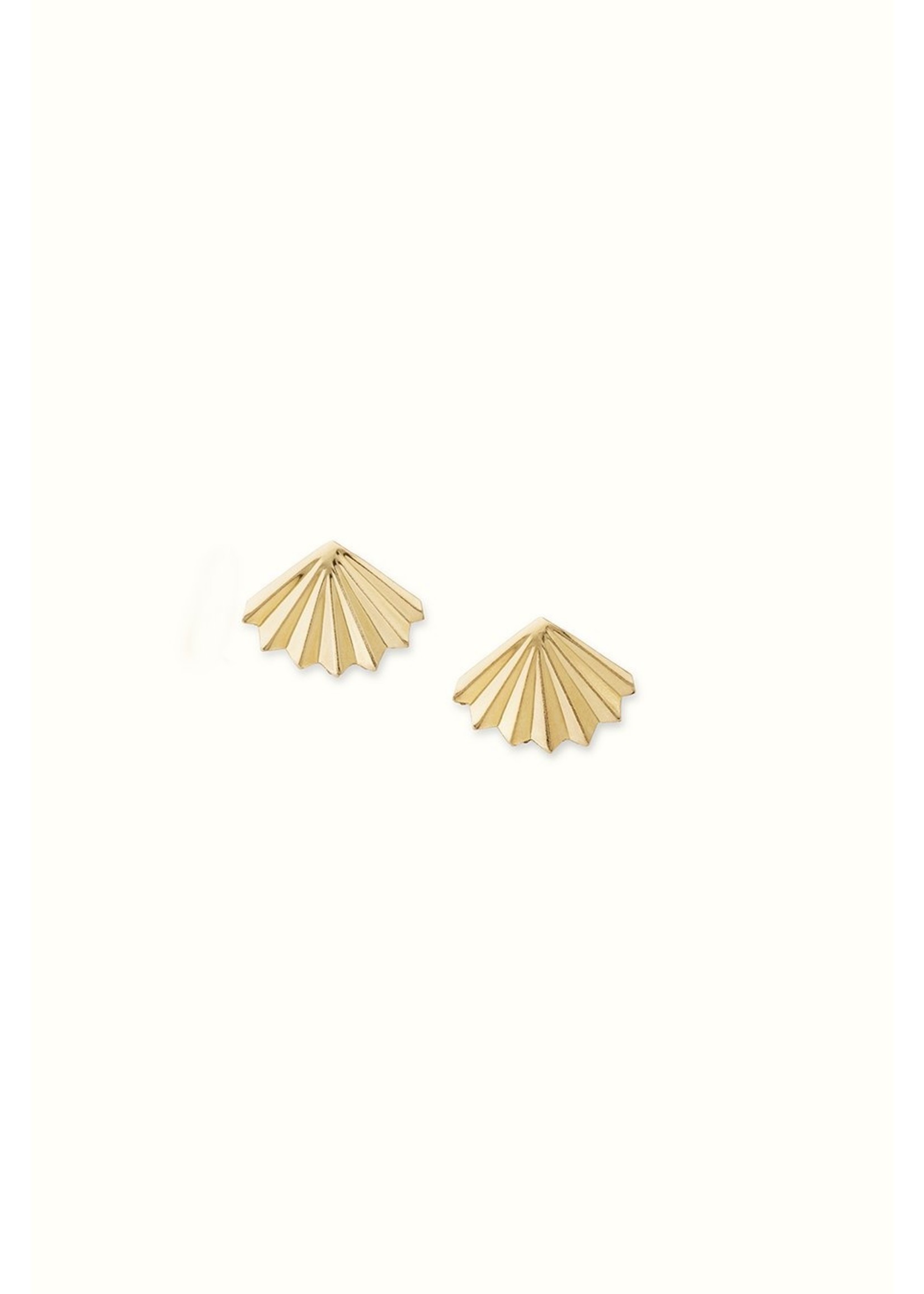 Nown Kate Fan Earring Gold Filled Pair