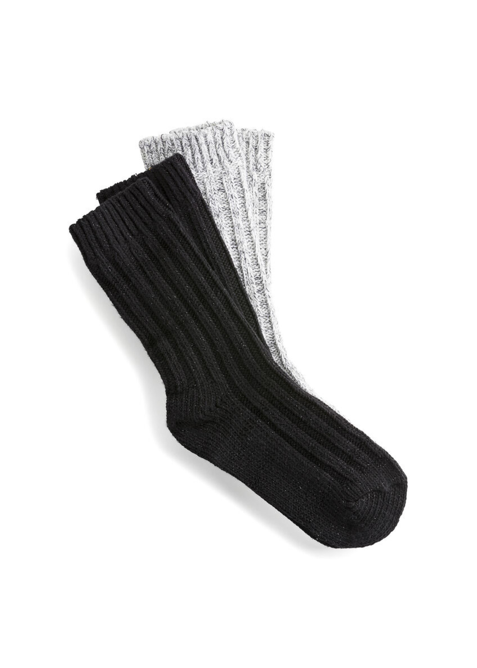 Birkenstock Gift Black Gray Socks
