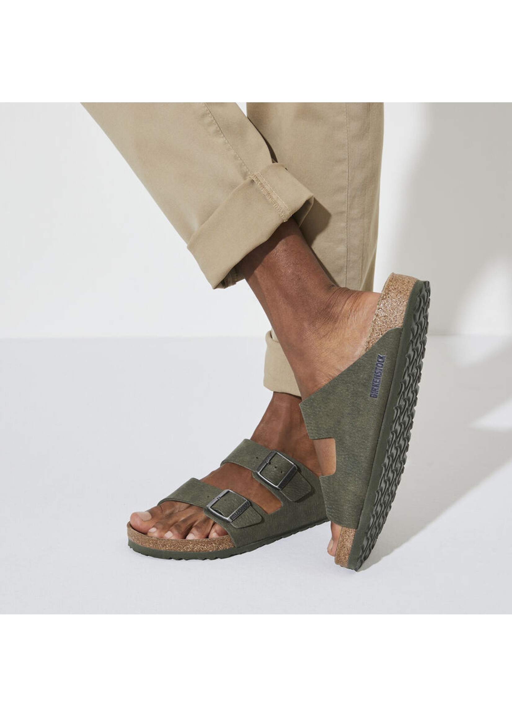 Birkenstock Arizona SYN Desert Dust VEG