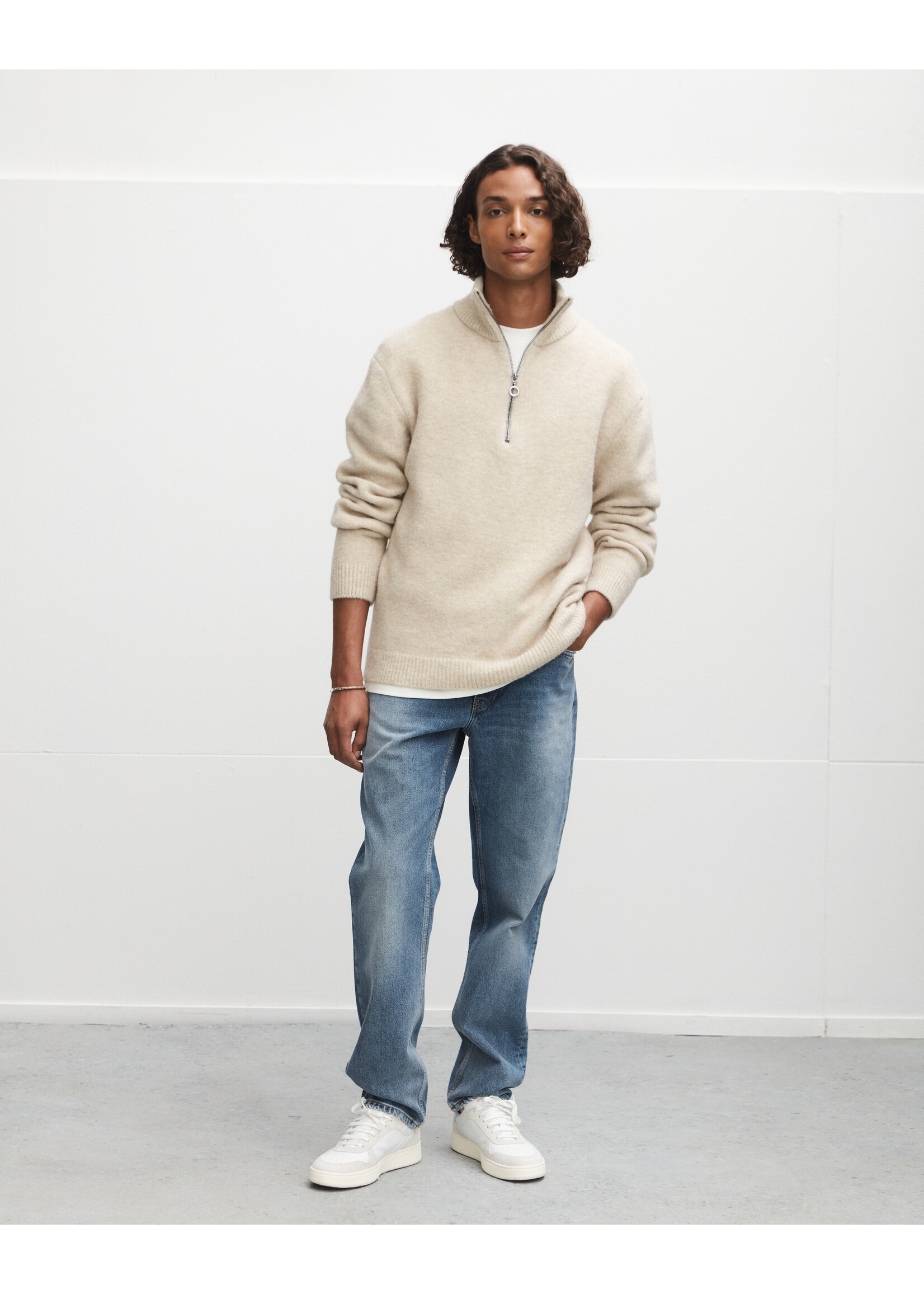 The GoodPeople Komfy Half Zip Knit