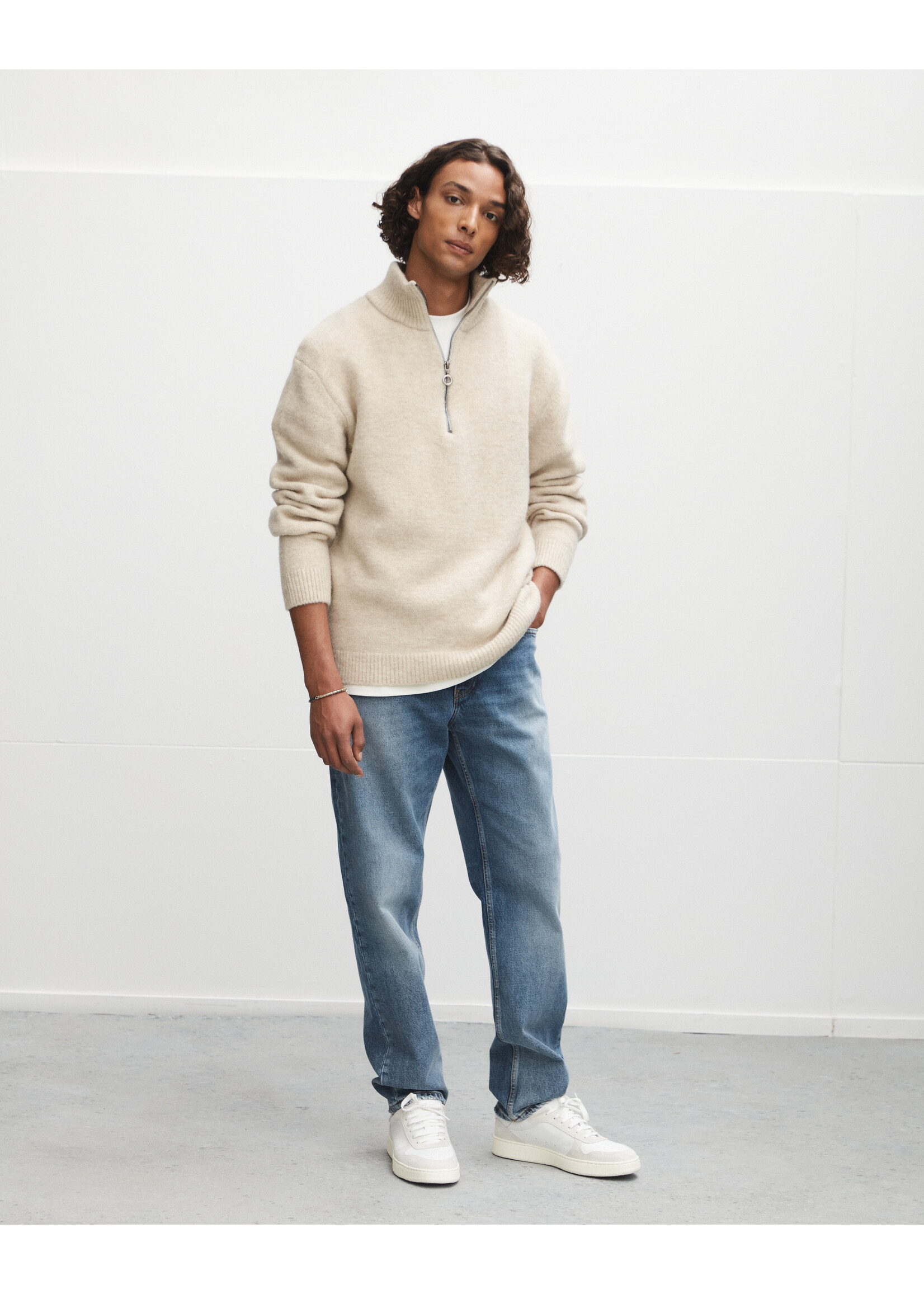 The GoodPeople Komfy Half Zip Knit