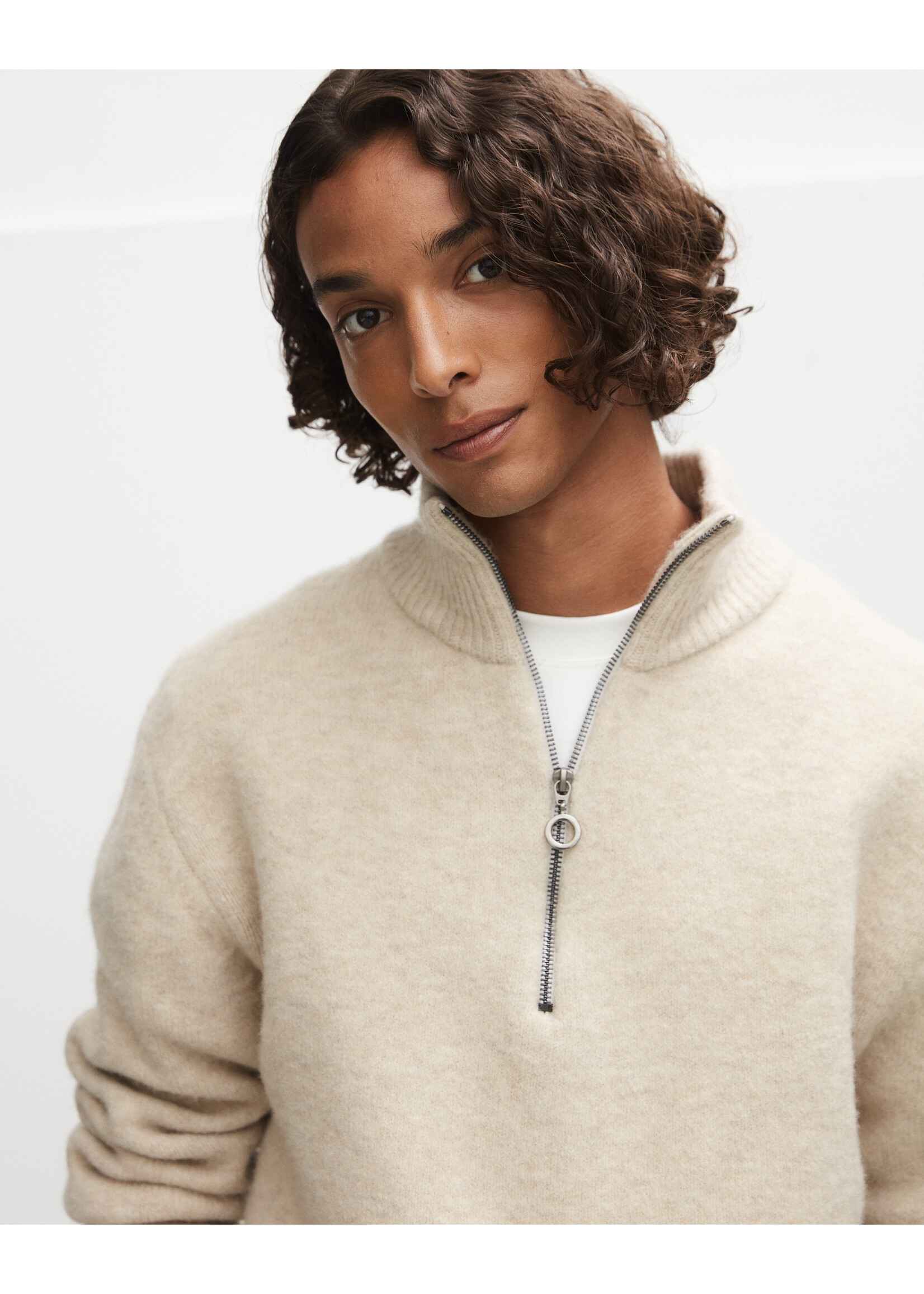 The GoodPeople Komfy Half Zip Knit