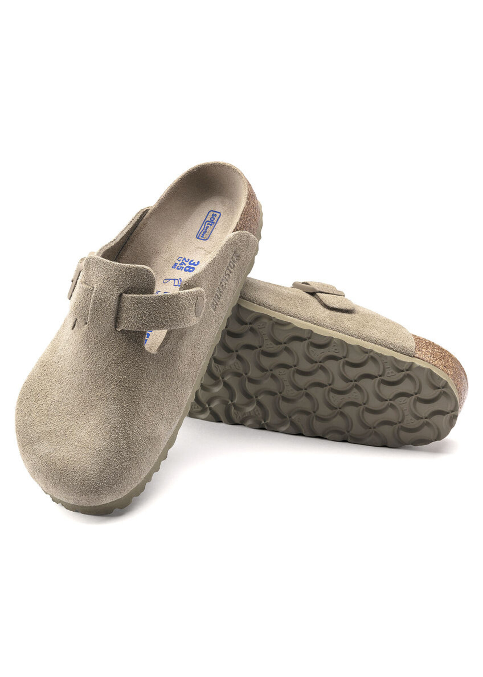 Birkenstock Boston Soft Footbed Suede