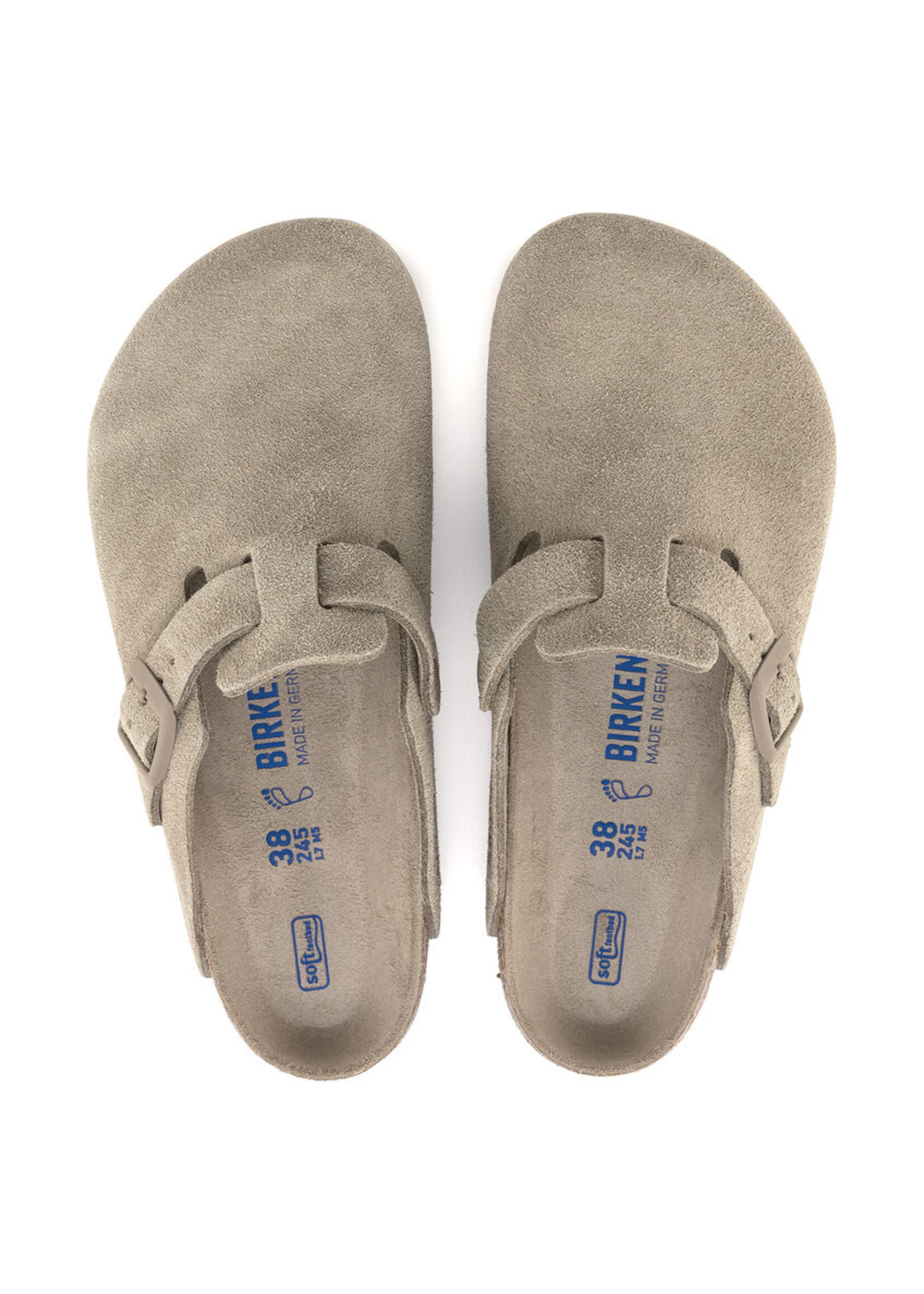 Birkenstock Boston Soft Footbed Suede