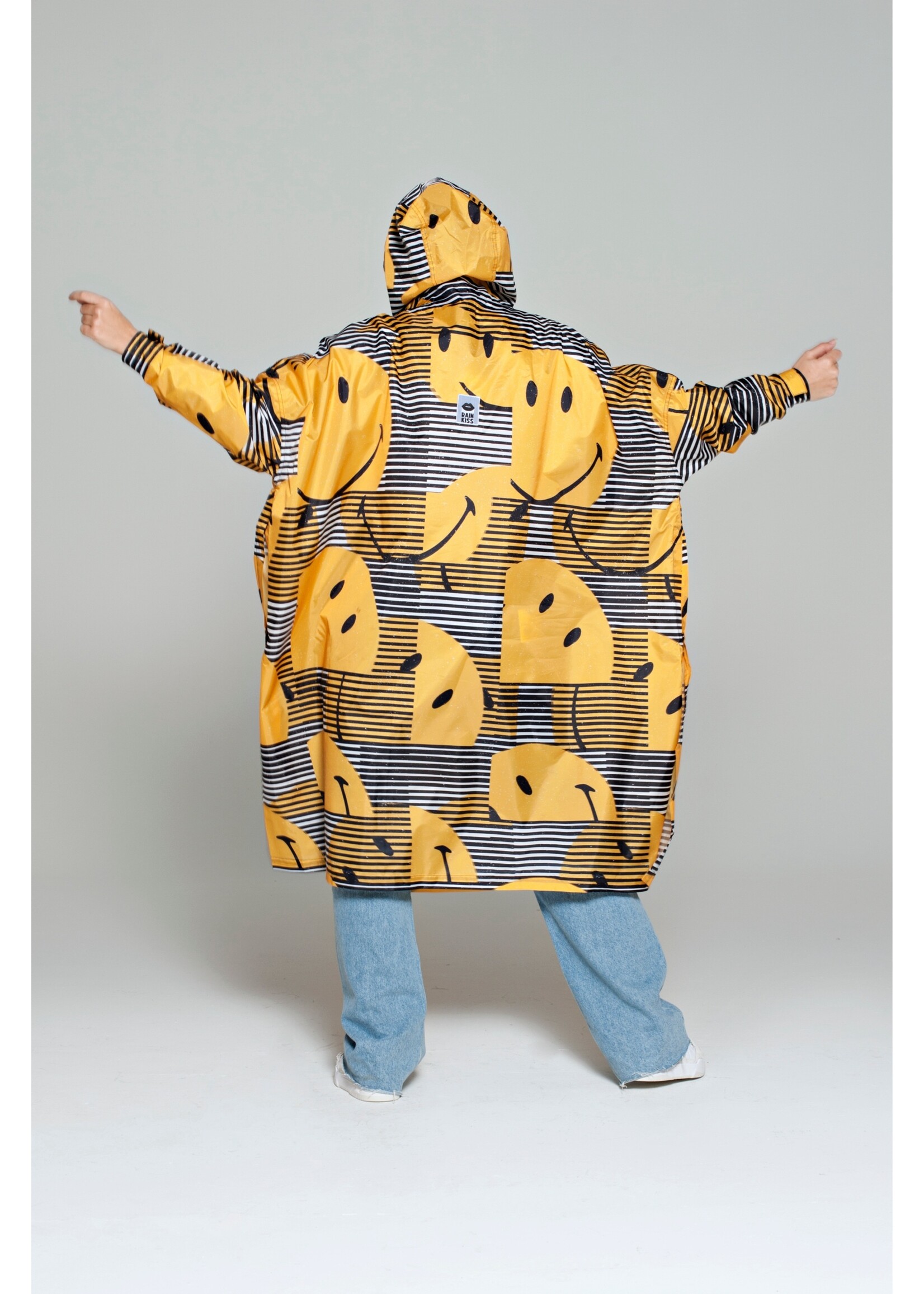 Rainkiss Sunset Smiley - Rain Poncho