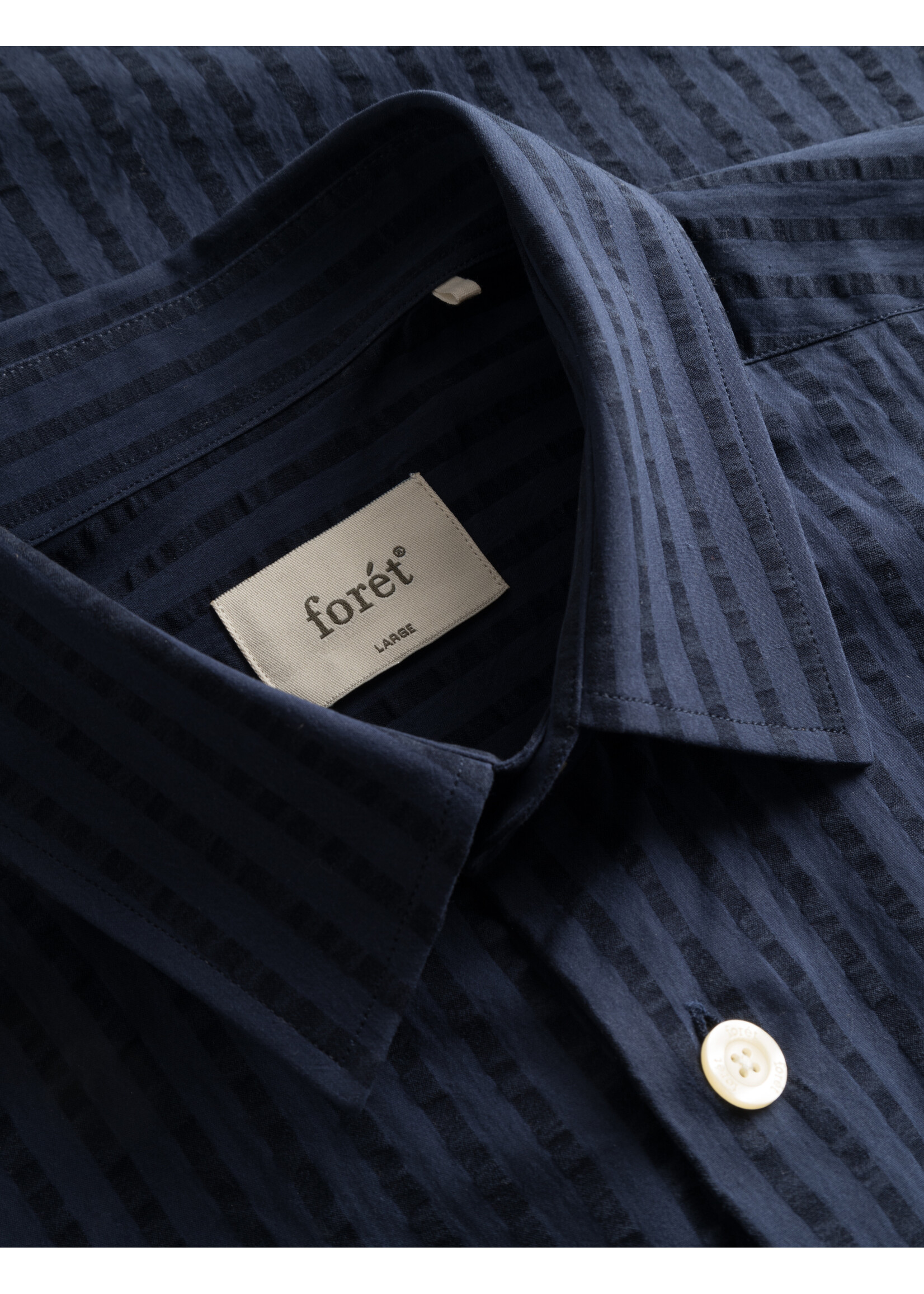 Forét Vole Seersucker SS Shirt