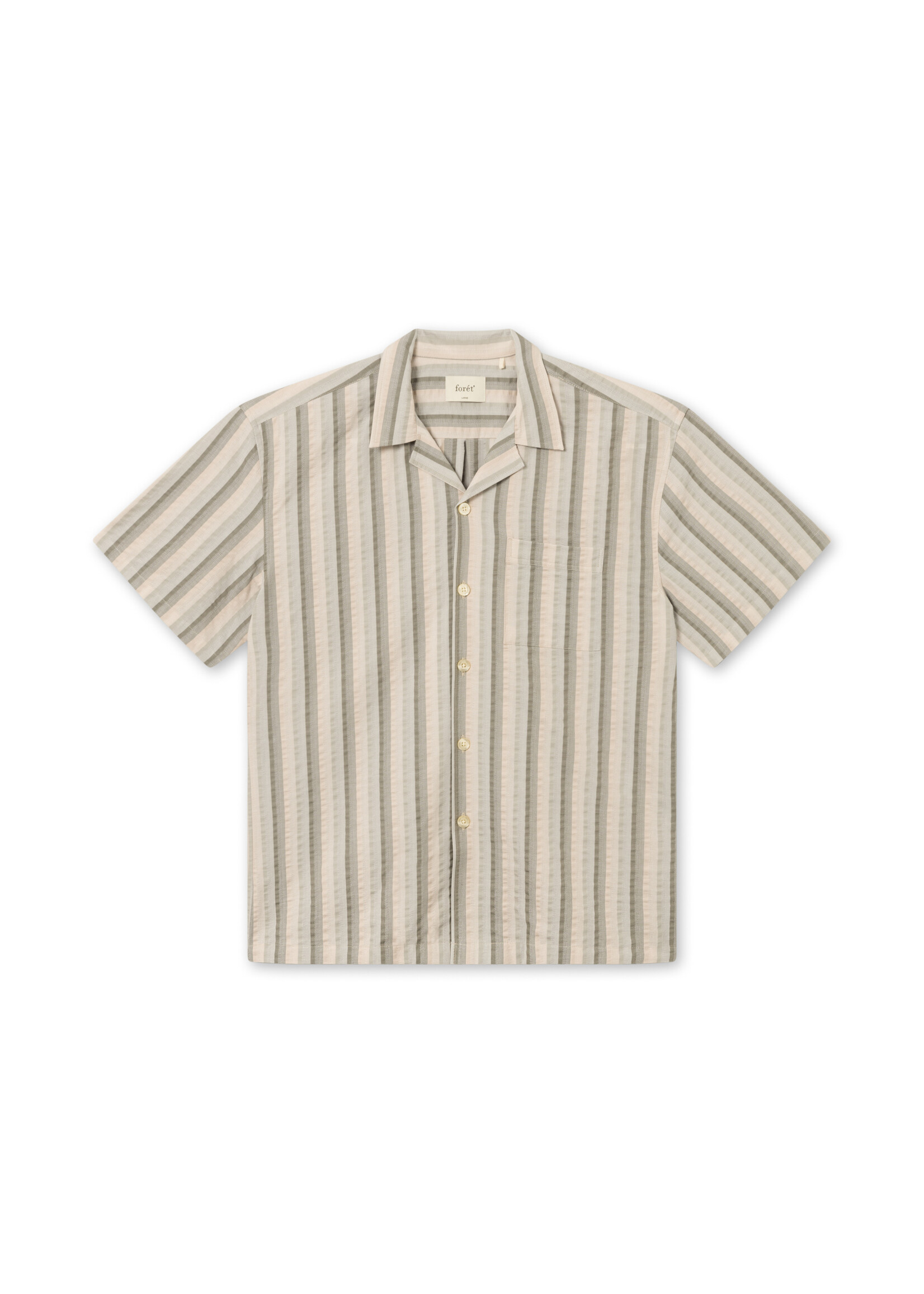 Forét Otter Seersucker SS Shirt