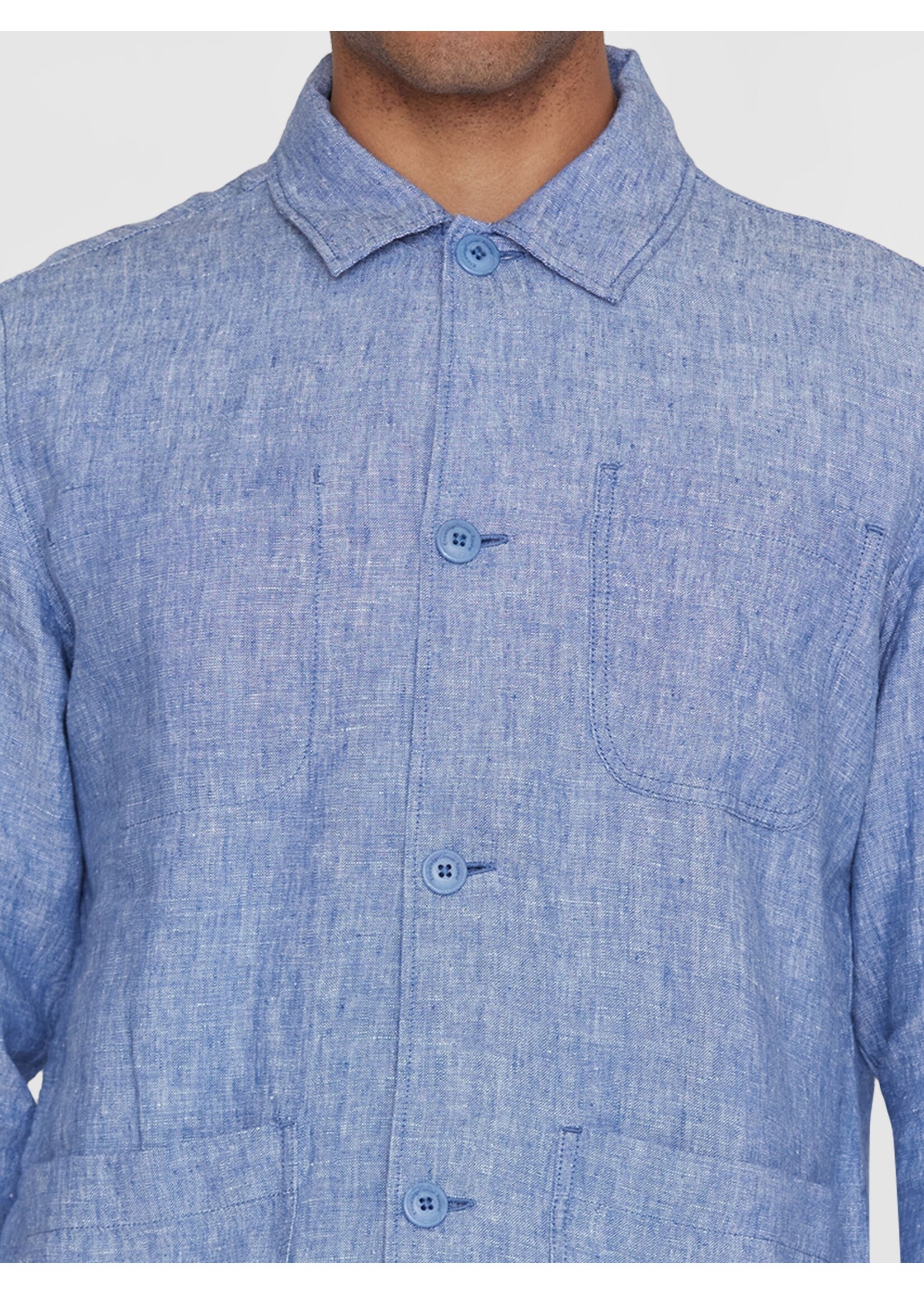 Knowledge Cotton 1190004 Linen Overshirt