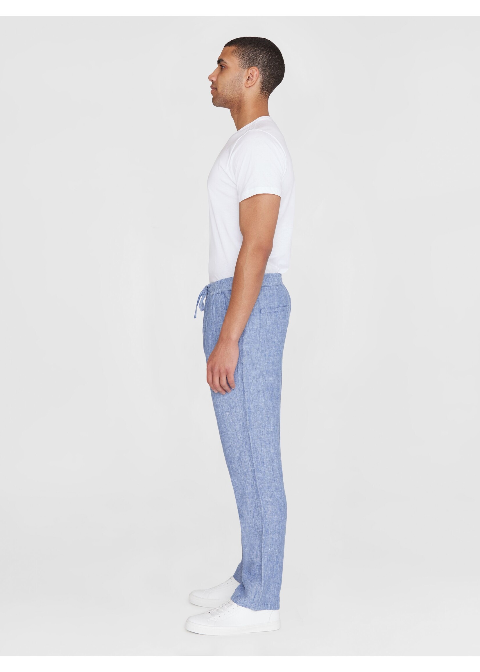 Knowledge Cotton 1070003 FIG Loose Linen Pants