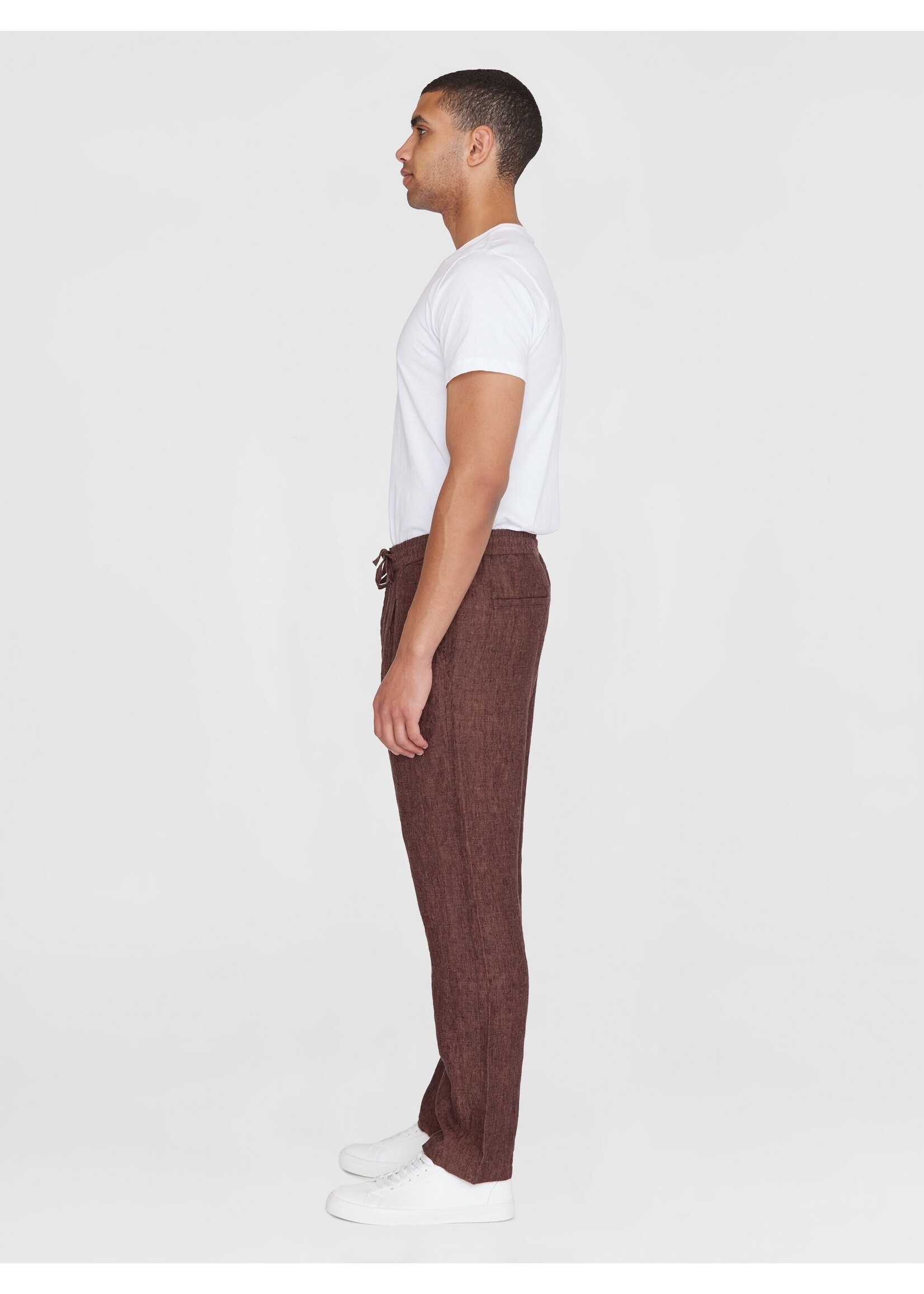 Knowledge Cotton 1070003 FIG Loose Linen Pants