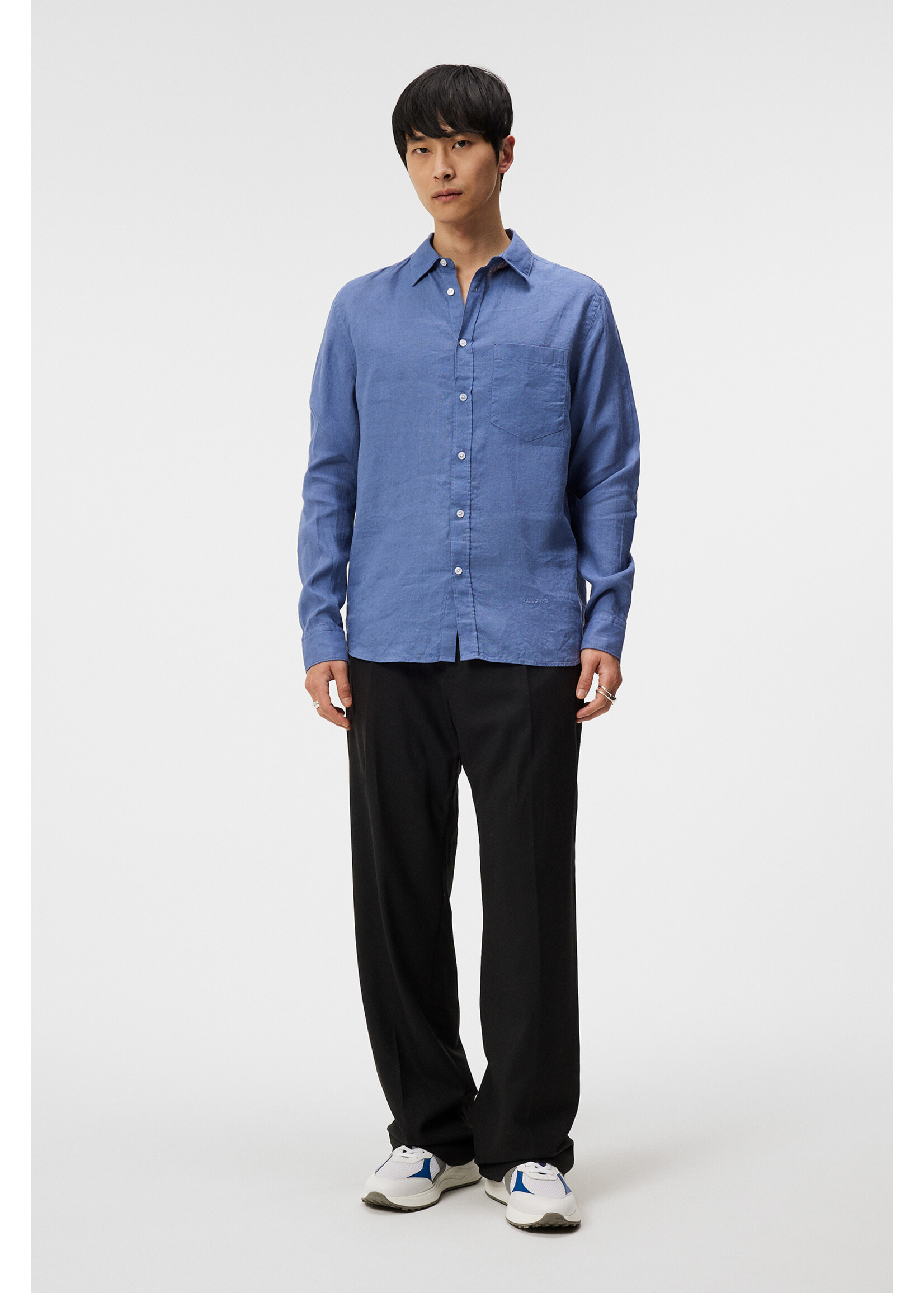 J. Lindeberg Reg LS Clean Linen Shirt