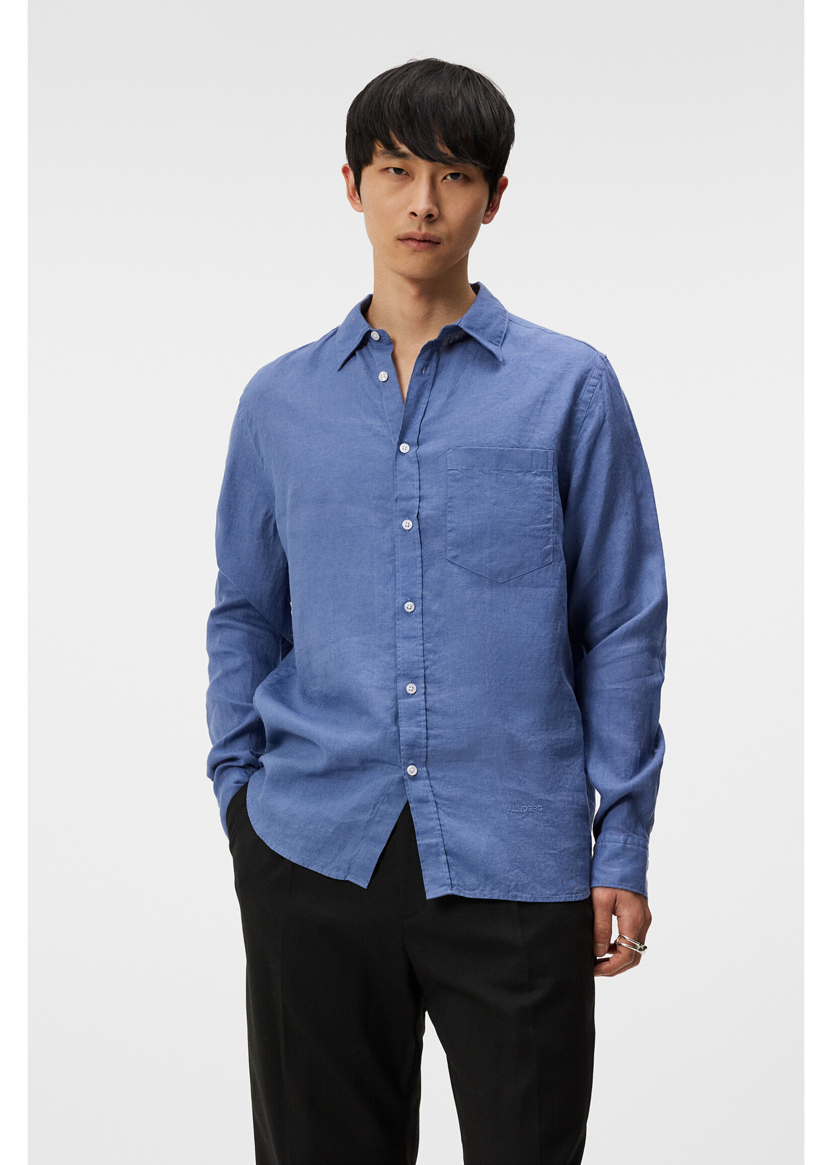 J. Lindeberg Reg LS Clean Linen Shirt