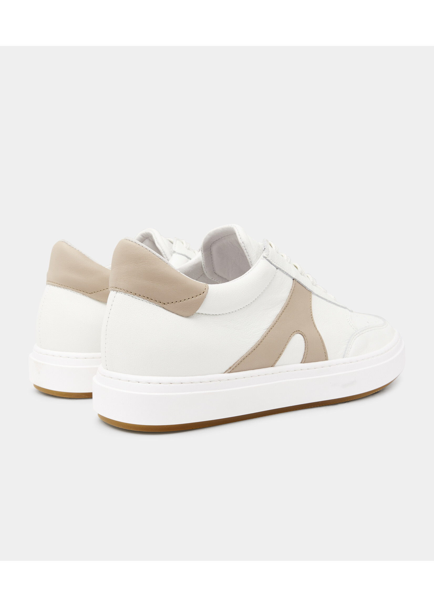 Garment Project Legend - White/Earth Leather