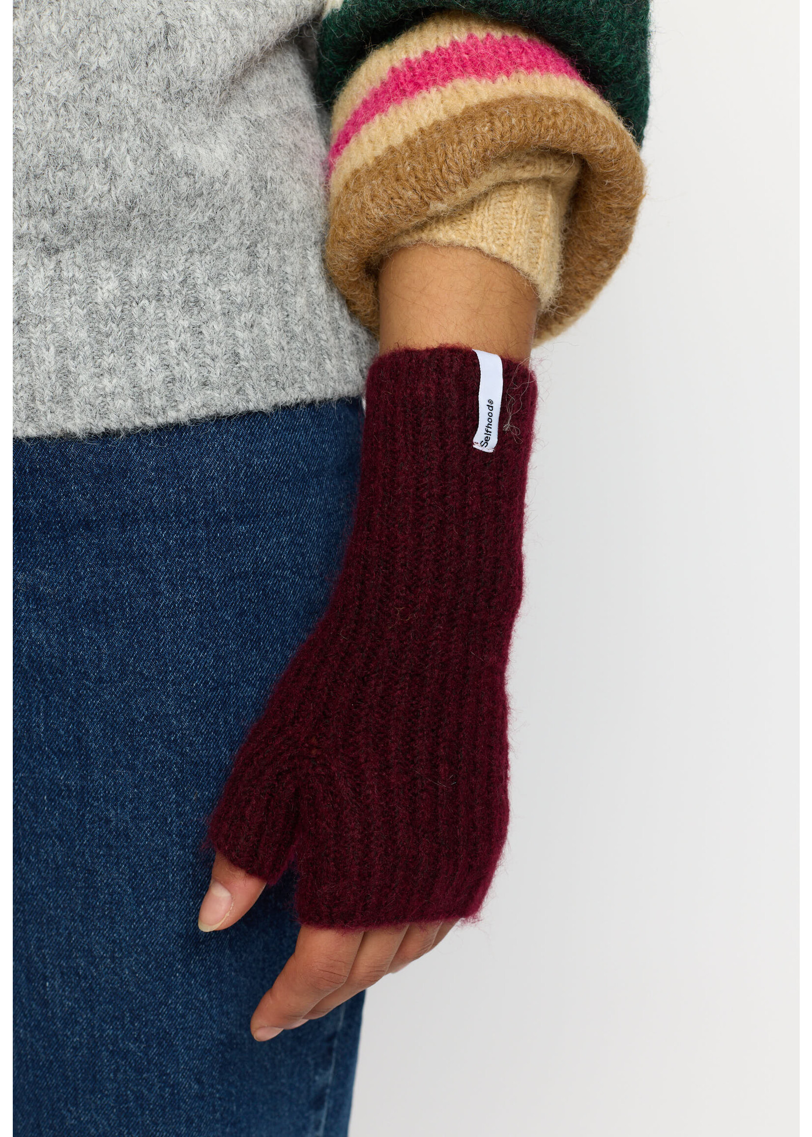 Selfhood 99014 Fluffy Half-Mittens