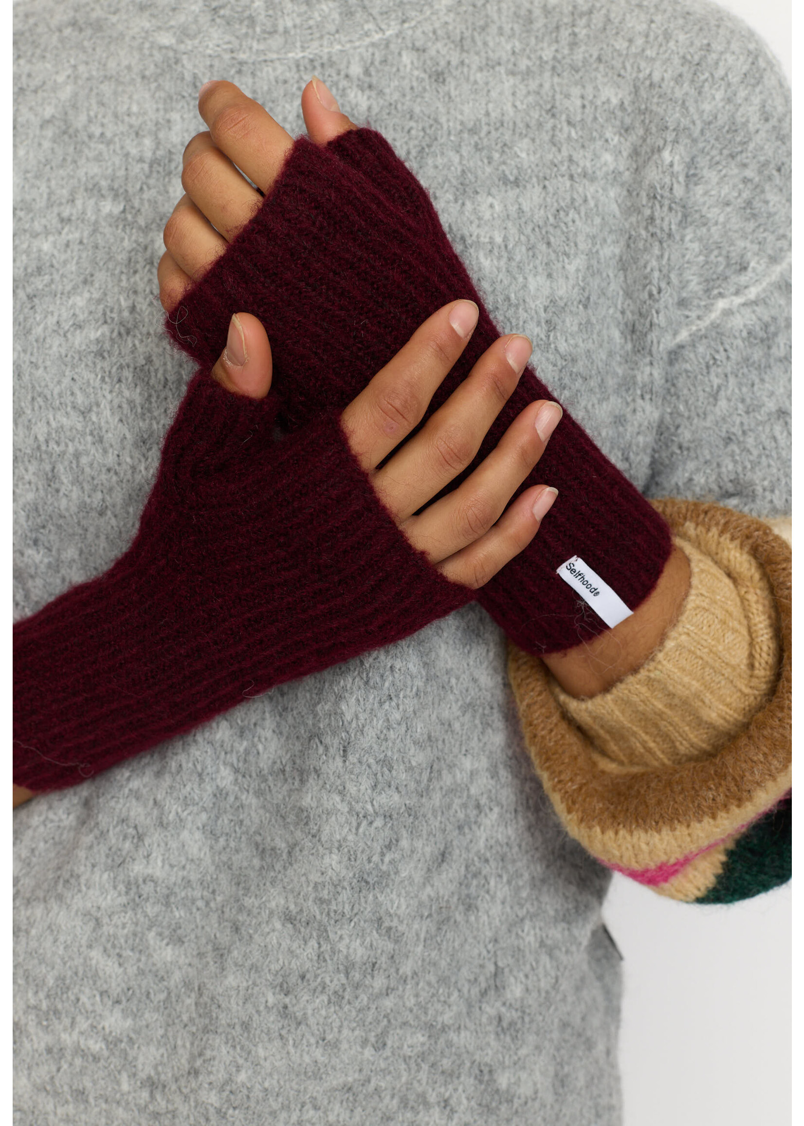 Selfhood 99014 Fluffy Half-Mittens
