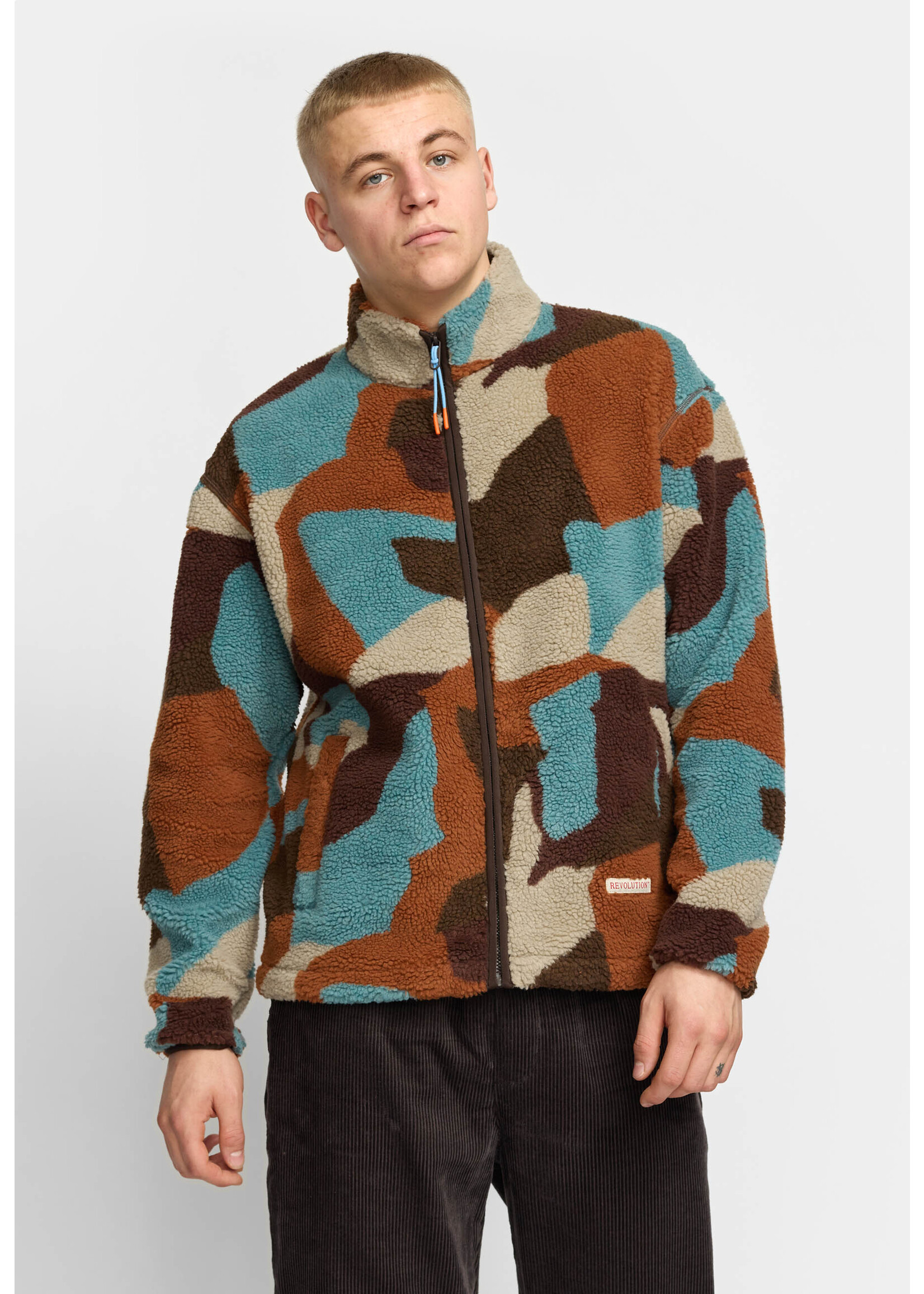 Revolution 7023 Printed Teddy Jacket
