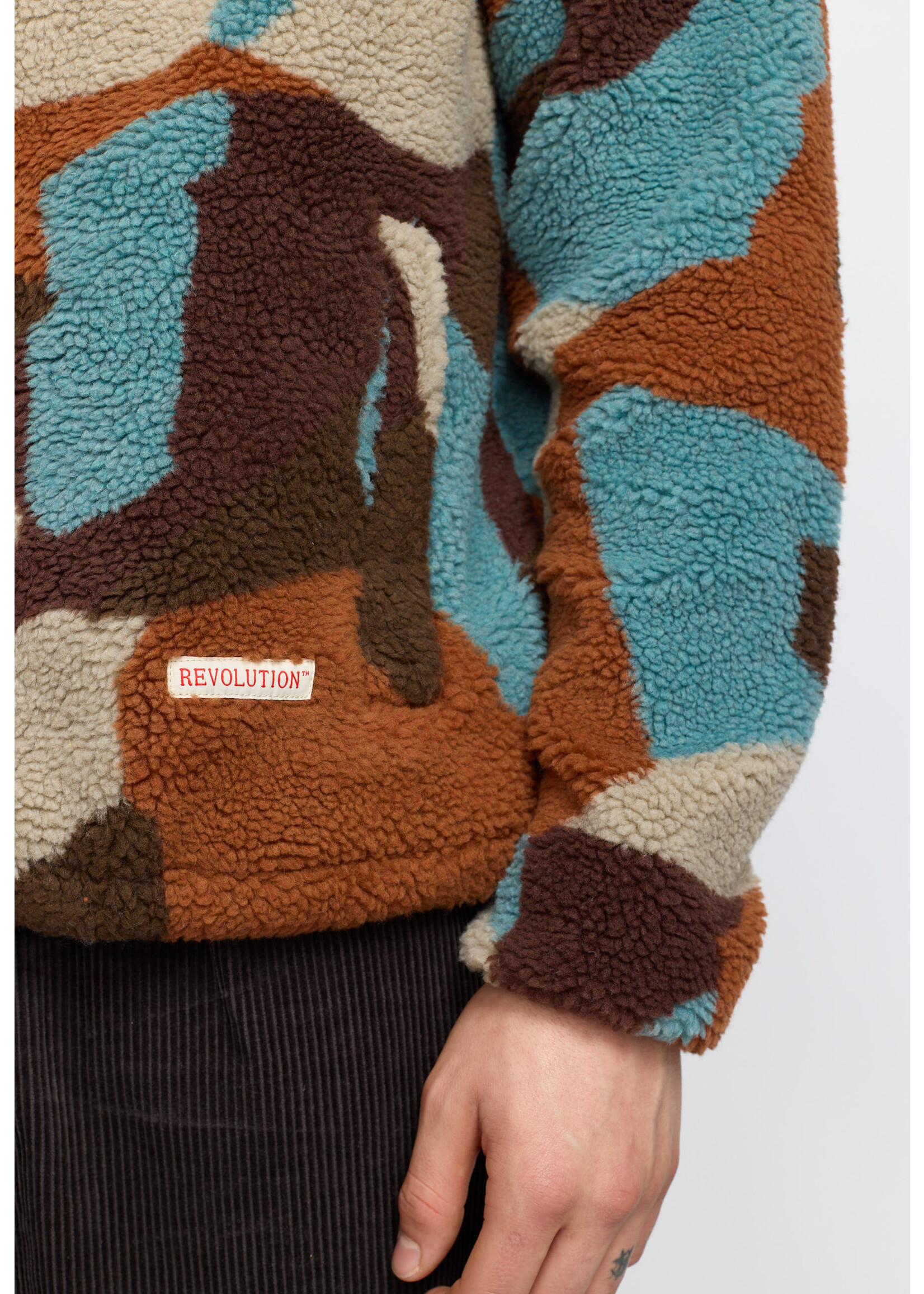 Revolution 7023 Printed Teddy Jacket