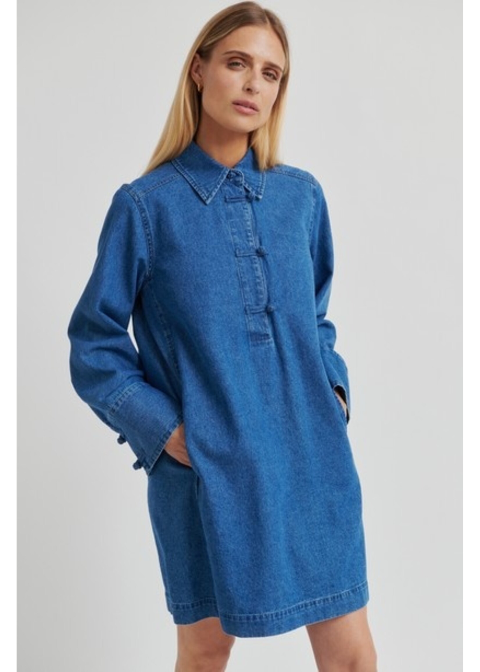 Second Female Cornelia Denim Tunic Dress